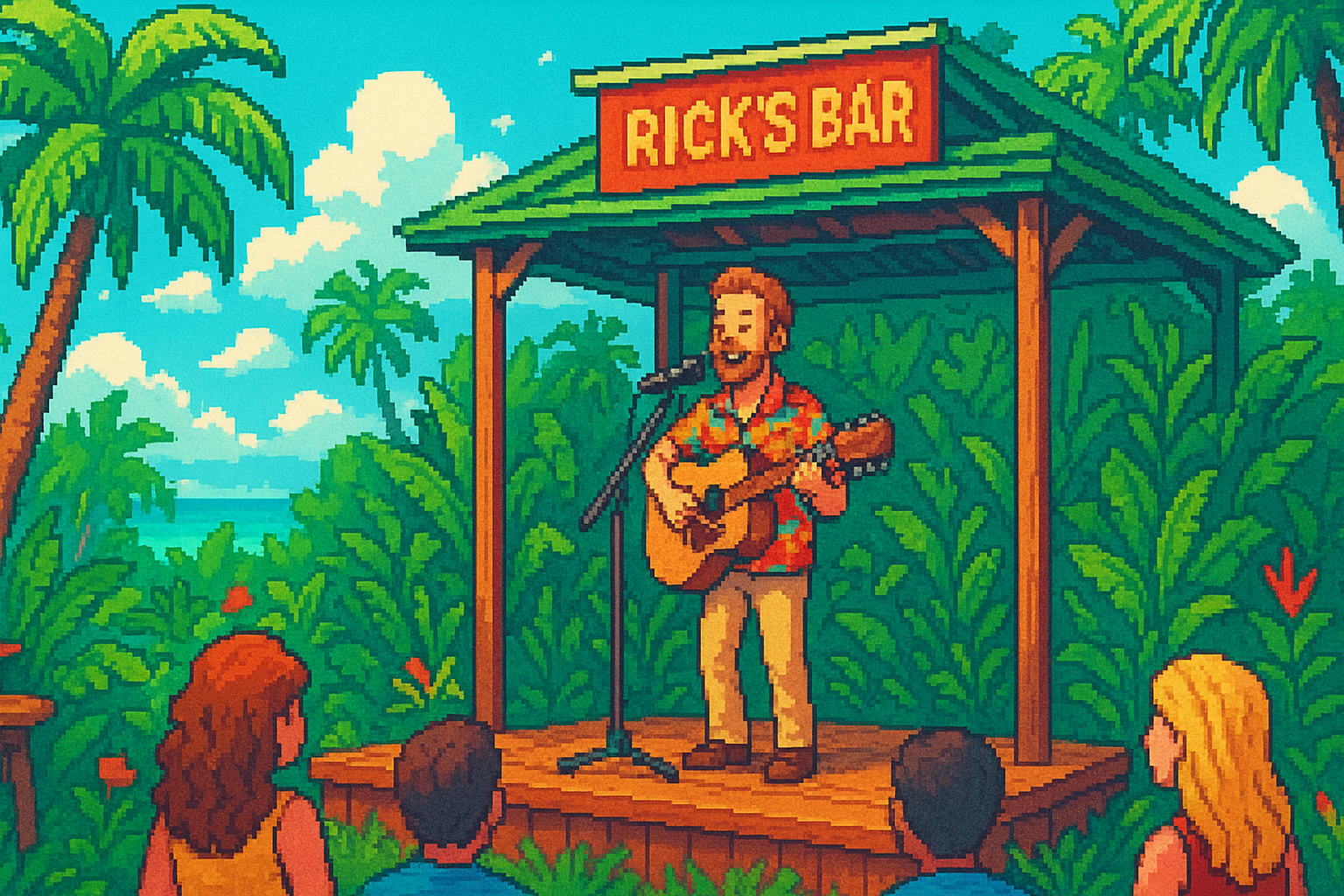 Webb Dillard at Rick's Bar Downstairs Stage - Rick's Entertainment Complex - 2026-07-13