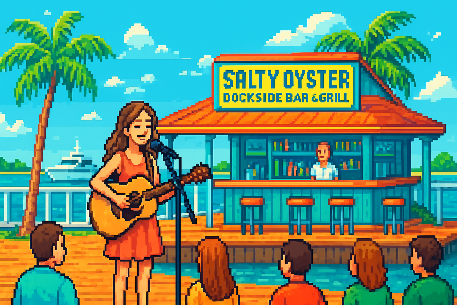 Mckenna Carlson at Salty Oyster Dockside Bar & Grill - Salty Oyster Dockside Bar & Grill - 2026-07-09