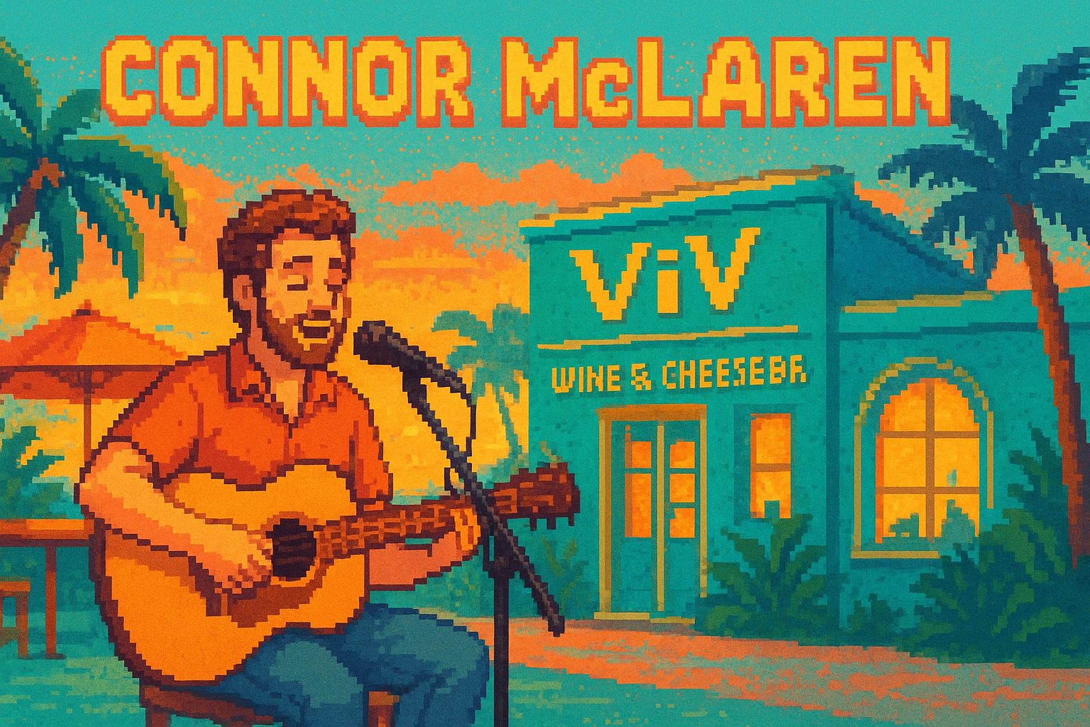 Connor McLaren at ViV Wine & Cheese Bar Key West - ViV Wine & Cheese Bar Key West - 2026-07-11