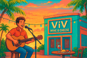 Aaron Luka at ViV Wine & Cheese Bar Key West - ViV Wine & Cheese Bar Key West - 2026-07-10