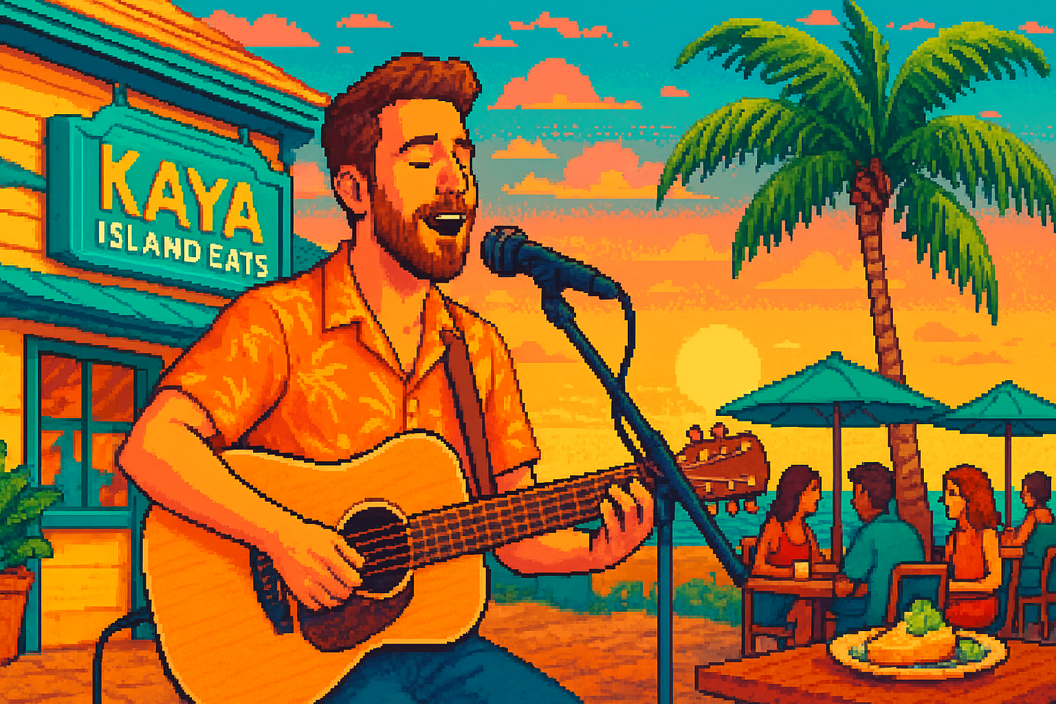 Colton Gleghorn at Kaya Island Eats - Kaya Island Eats - 2026-07-13