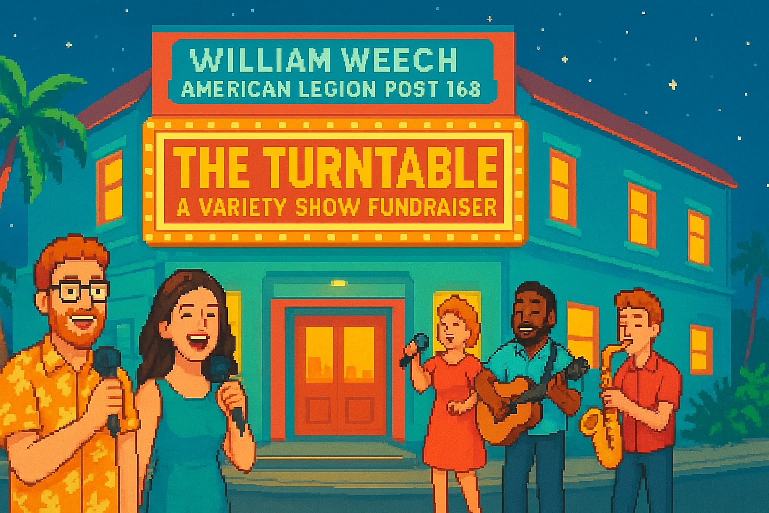 The Turntable - A Variety Show Fundraiser at William Weech American Legion Post 168 - William Weech American Legion Post 168 - 2026-07-08