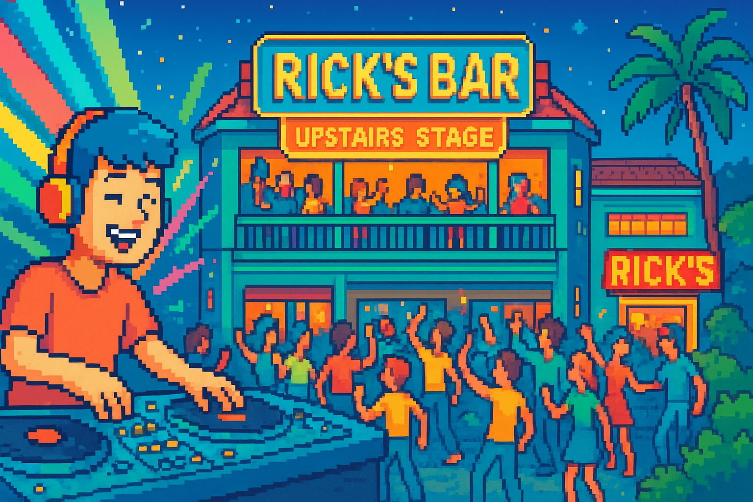 DJ Kori at Rick's Bar Upstairs Stage - Rick's Entertainment Complex - 2026-07-12