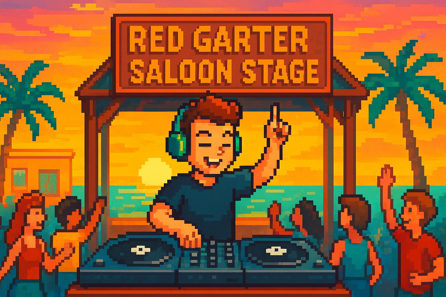 DJ Marty at Red Garter Saloon Stage - Rick's Entertainment Complex - 2026-07-11