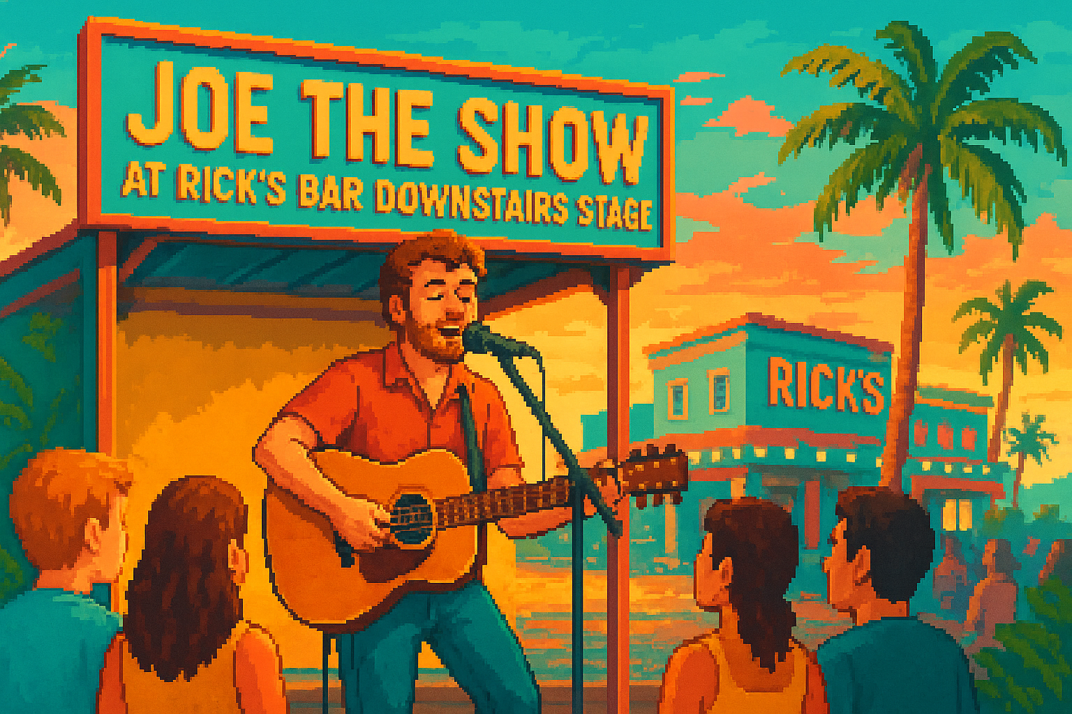Joe the Show at Rick's Bar Downstairs Stage - Rick's Entertainment Complex - 2026-07-14