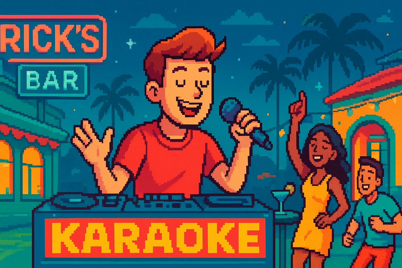 Karaoke w/ Chris at Rick's Bar Downstairs Stage - Rick's Entertainment Complex - 2026-07-13