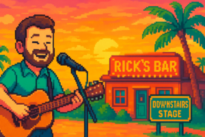 Andrew B. at Rick's Bar Downstairs Stage - Rick's Entertainment Complex - 2026-07-15