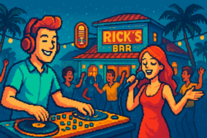 Karaoke w/ Jason at Rick's Bar Downstairs Stage - Rick's Entertainment Complex - 2026-07-11