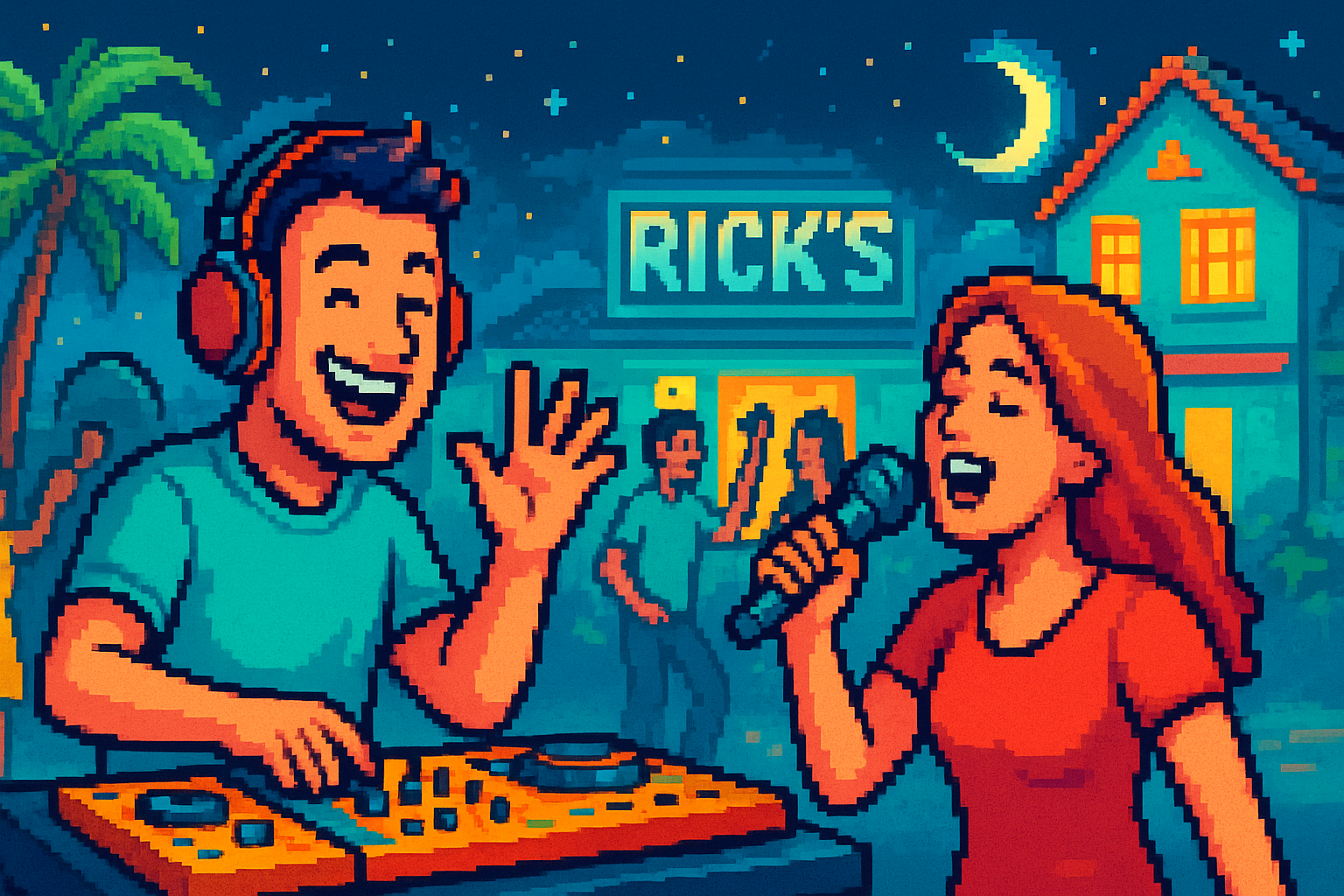 Karaoke w/ Jorge at Rick's Bar Downstairs Stage - Rick's Entertainment Complex - 2026-07-14